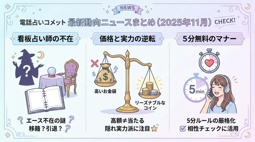 【2025年11月最新】コメットのウラスピ動向まとめ：看板占い師の異変と新たな潮流