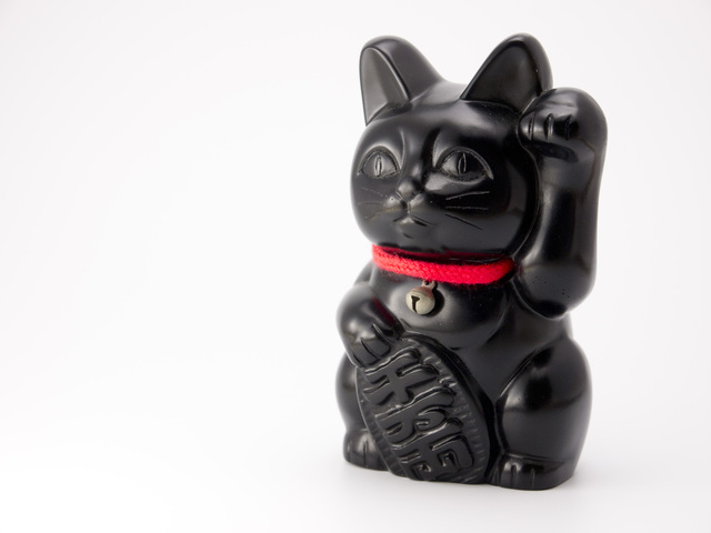 黒い招き猫