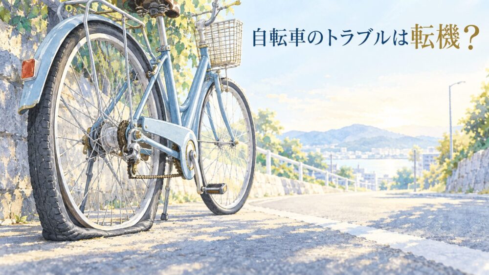 自転車のスピリチュアル意味！盗難やパンク・壊れる・転ぶ厄落とし
