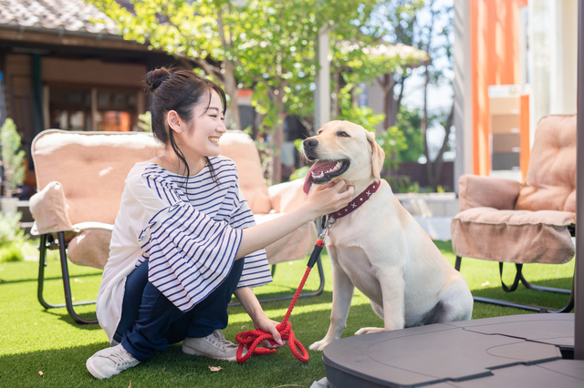 犬好きの女性