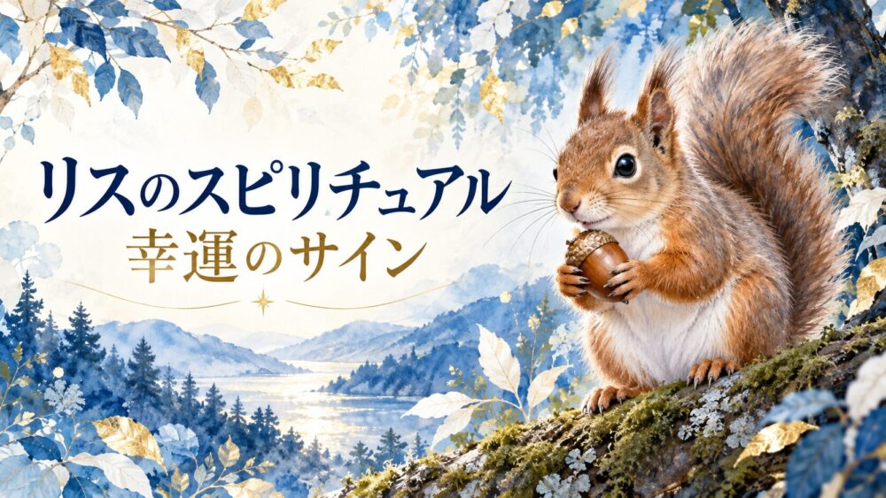 リスのスピリチュアル意味！野生・神社で見るサイン・横切る前兆・エゾリス・恋愛・死骸まで徹底解説