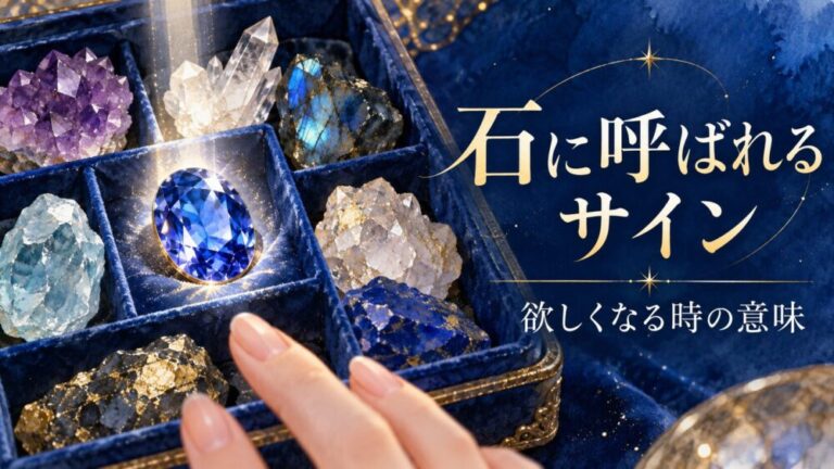 パワーストーン石に呼ばれるサイン！欲しくなる時のスピリチュアル