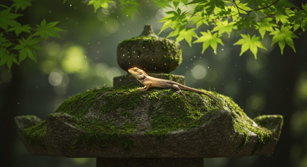 【カナヘビを見たら金運アップのサイン！】スピリチュアルな意味と幸運を呼ぶ3つの習慣