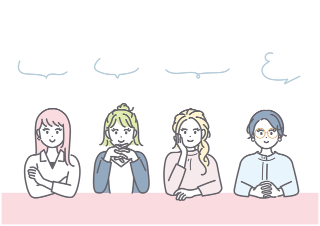 体験談を話す女性のイメージ