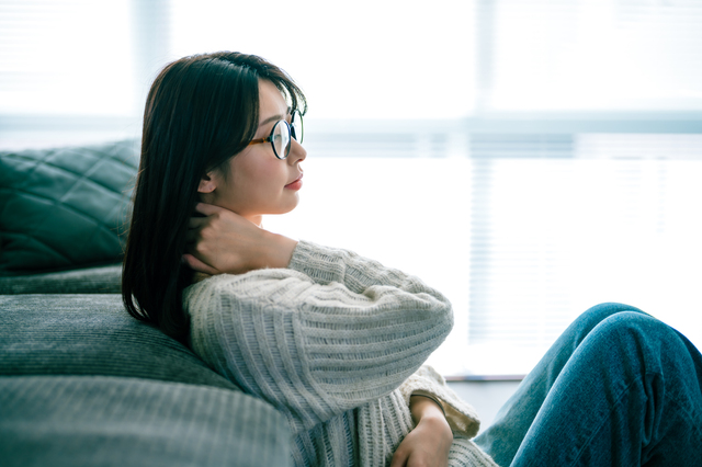 首の後ろの不調