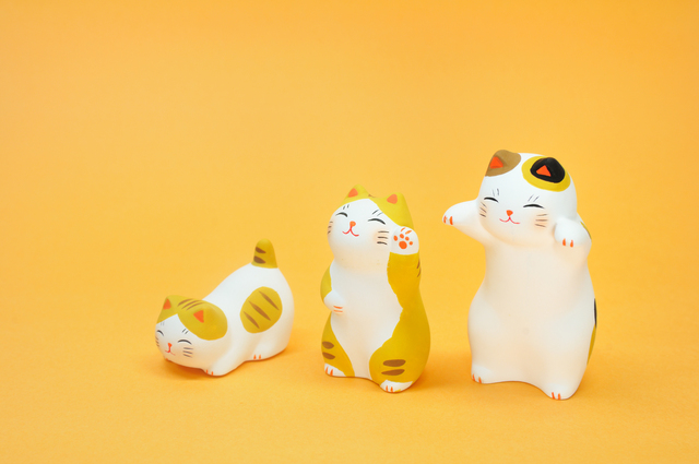 猫の置物