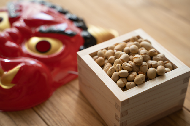 節分に豆まきをするのは邪気払い?