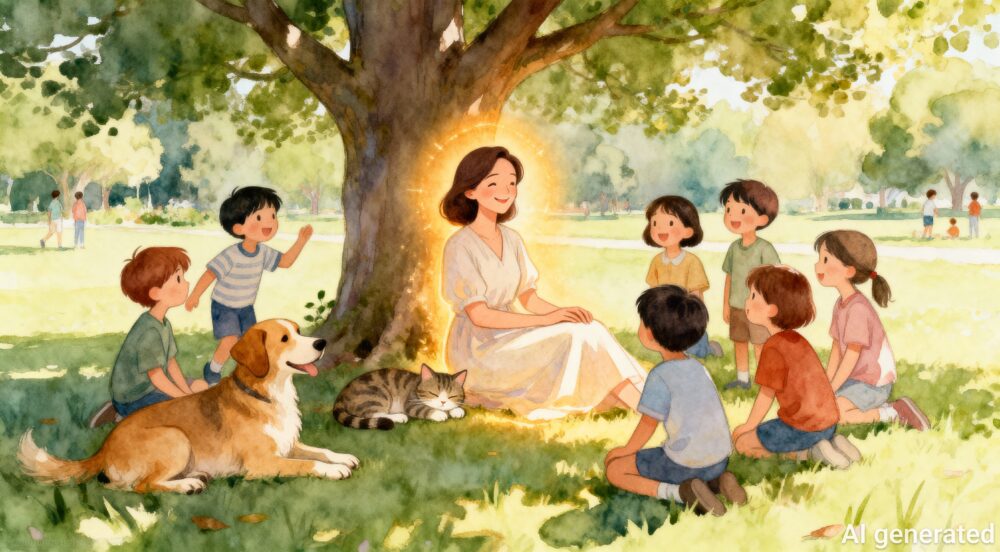 子供に好かれる人のスピリチュアルな意味とは？特別なオーラや魂の特徴を解説