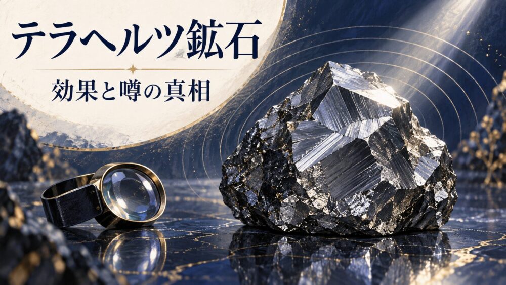 テラヘルツ鉱石の効果と怪しい噂の真相！効果なし・危険性や本物見分け方