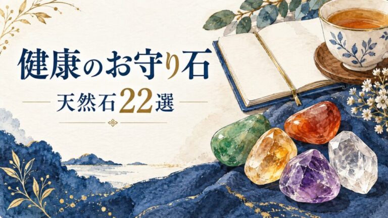 健康パワーストーン最強22選！病気回復や相性組み合わせ