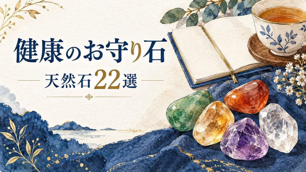 健康パワーストーン最強22選！病気回復や相性組み合わせ