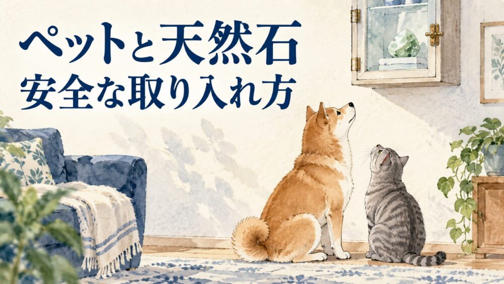 ペット用パワーストーン効果11選!犬猫の健康や首輪の付け方