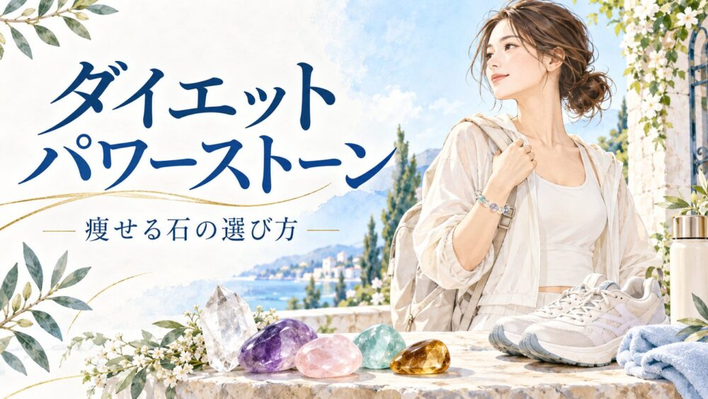 ダイエットパワーストーン!脂肪燃焼・食欲抑制と痩せる組み合わせ