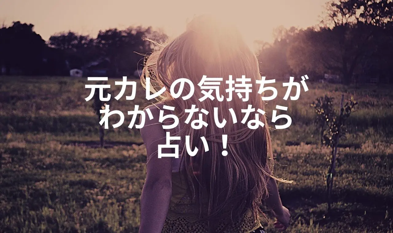 元彼の気持ちがわからない占い 復縁できた当たる占い師5人紹介