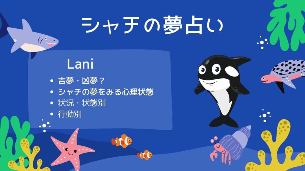 【夢占い】シャチの夢の意味32選!心理・暗示・状況・状態・行動別の意味