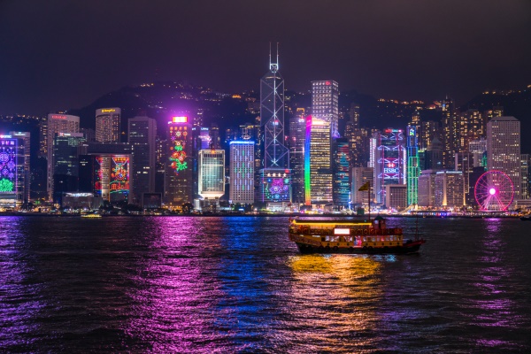 《香港》香港の夜景