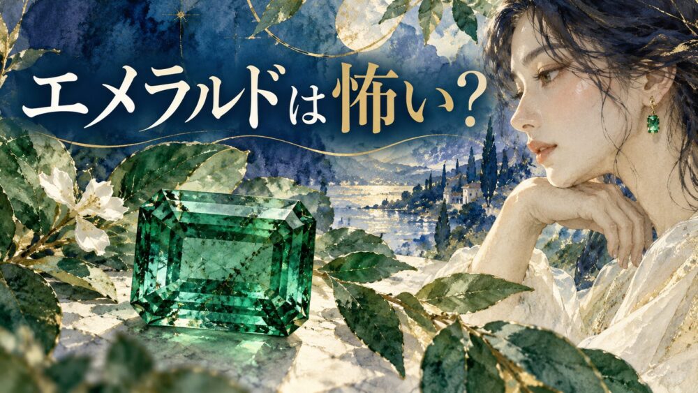 【エメラルドの意味・石言葉】怖いと言われる理由とは?5月誕生石の効果・相性の悪い石・本物の見分け方まで徹底解説
