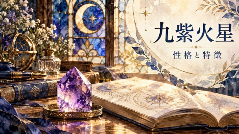 【九紫火星の性格と特徴】美人・孤独の理由とは?女性男性の恋愛・相性ランキング・結婚相手・生まれ年まで徹底解説【九星気学】
