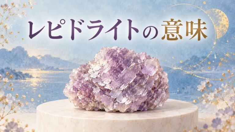 レピドライト効果と石言葉！スピリチュアルな意味・相性や違いの真実