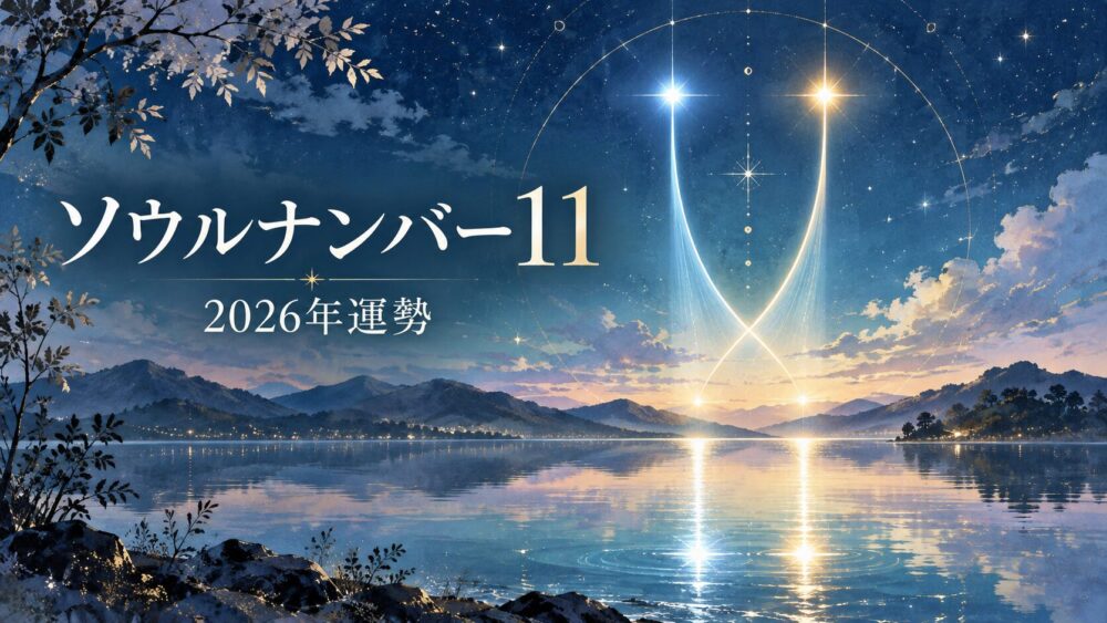 ソウルナンバー11の性格・相性・適職・芸能人!確率やモテる理由・男女別の特徴・2026年最新運勢まで徹底解説