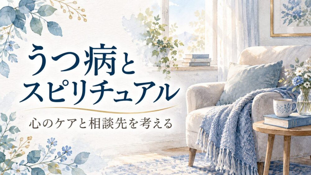 うつ病のスピリチュアル意味！魂のメッセージとカルマ・回復サイン