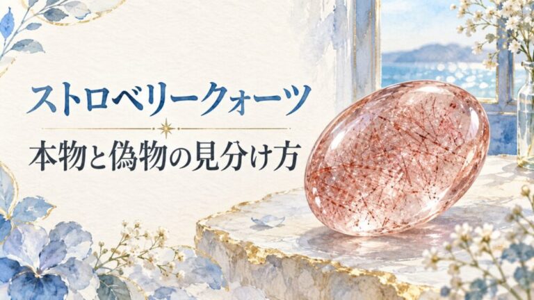 ストロベリークォーツ効果と石言葉！偽物の見分け方や相性解説