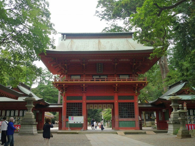 鹿島神宮の楼門