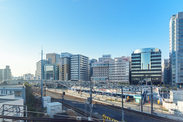 新横浜駅の景観