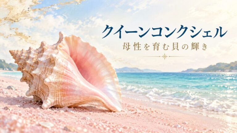 【クイーンコンクシェルの効果・石言葉】偽物の見分け方とは？母性を育むスピリチュアルな力・相性まで徹底解説
