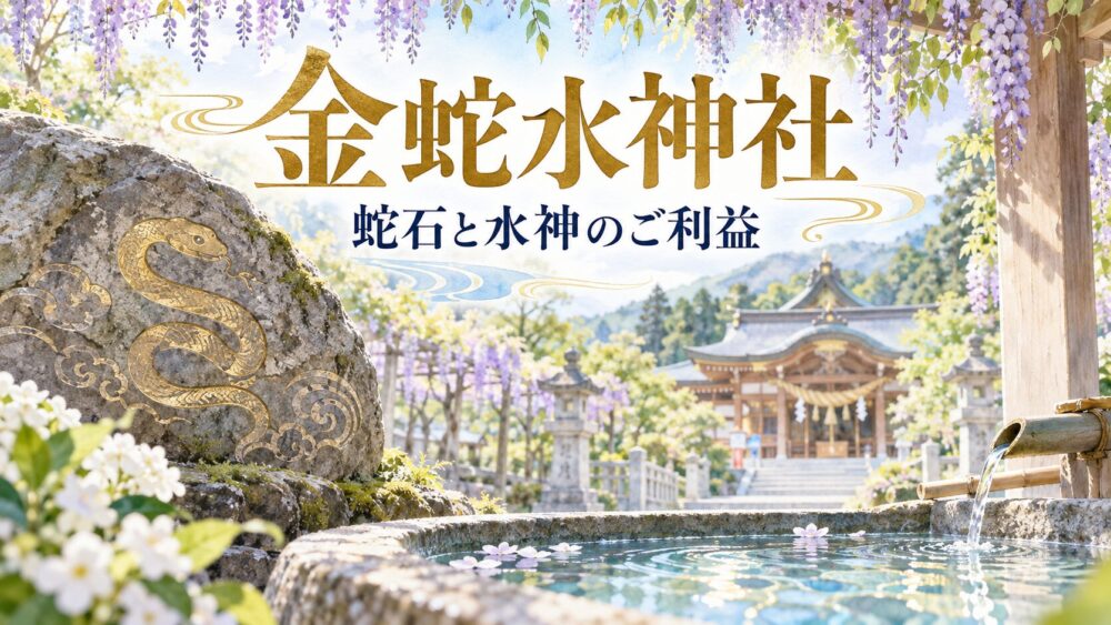 金蛇水神社スピリチュアル!怖い噂や神様がいない真相・蛇石ご利益