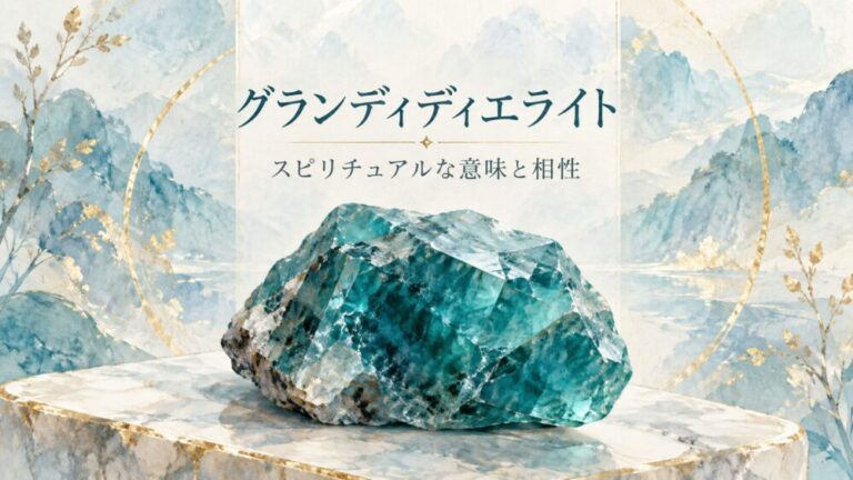 グランディディエライトの効果と石言葉！スピリチュアルな意味と相性