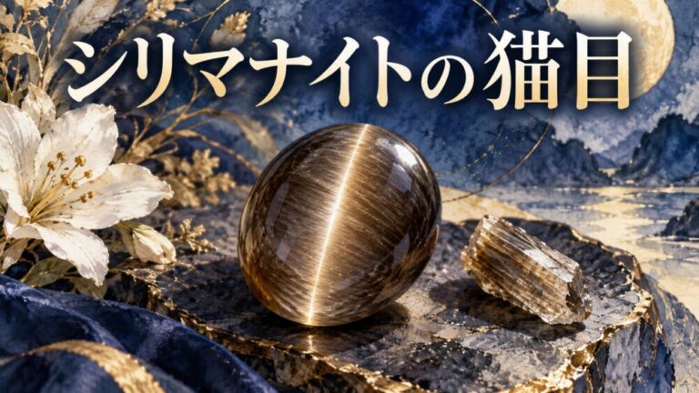 シリマナイトの効果と石言葉!キャッツアイの価値や偽物の見分け方まで徹底解説