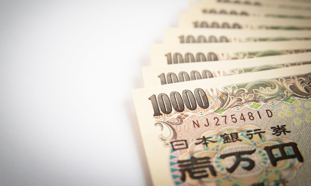 複数の一万円札