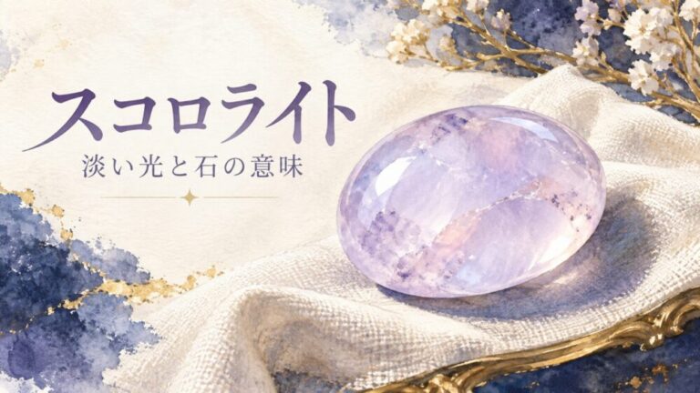 スコロライトの意味とスピリチュアル効果！偽物や相性・違いを解説