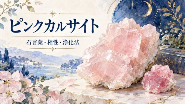 ピンクカルサイト効果とスピリチュアル意味！石言葉や相性・浄化法