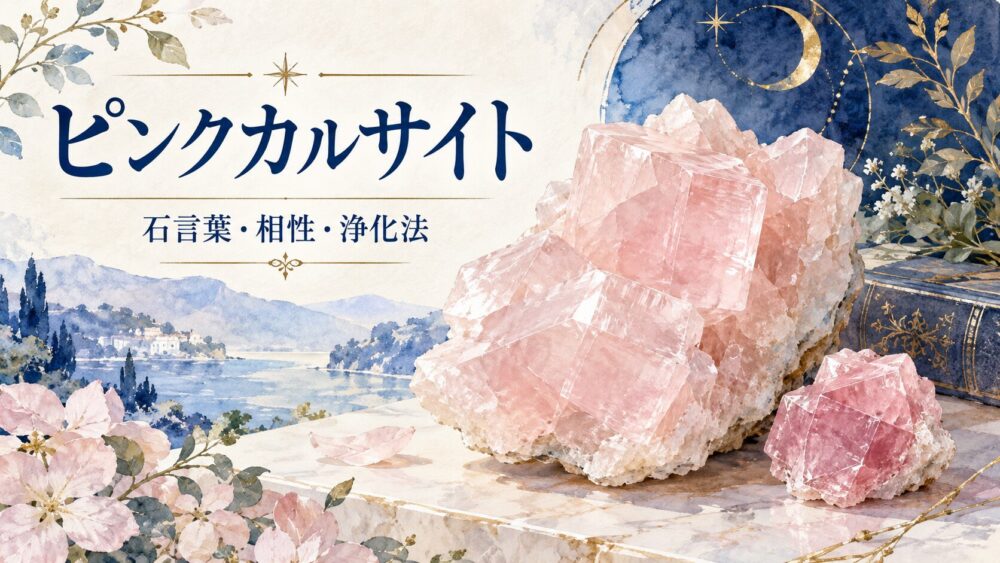 ピンクカルサイト効果とスピリチュアル意味!石言葉や相性・浄化法