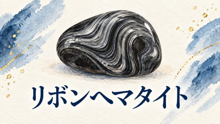 サイロメレーン効果とスピリチュアル意味！リボンヘマタイト見分け方
