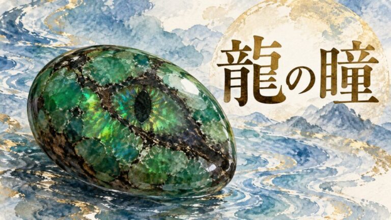 ドラゴンアイ(グリーンオパール)の効果と意味!石言葉や相性・浄化