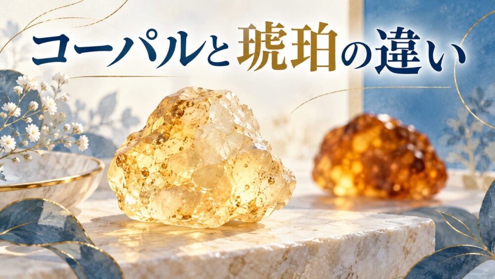 コーパルの効果と石言葉!琥珀との違いや偽物・お香の浄化を徹底解説