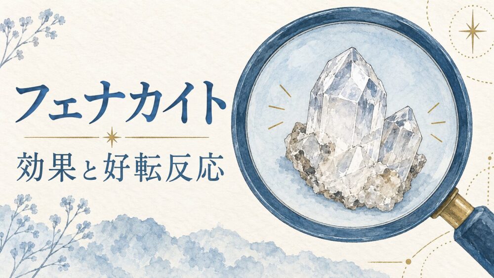 フェナカイト効果と好転反応！人を選ぶ理由やスピリチュアル解説