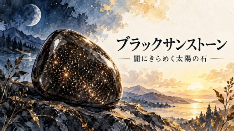 ブラックサンストーンの効果と意味！サンムーンストーン違いや相性