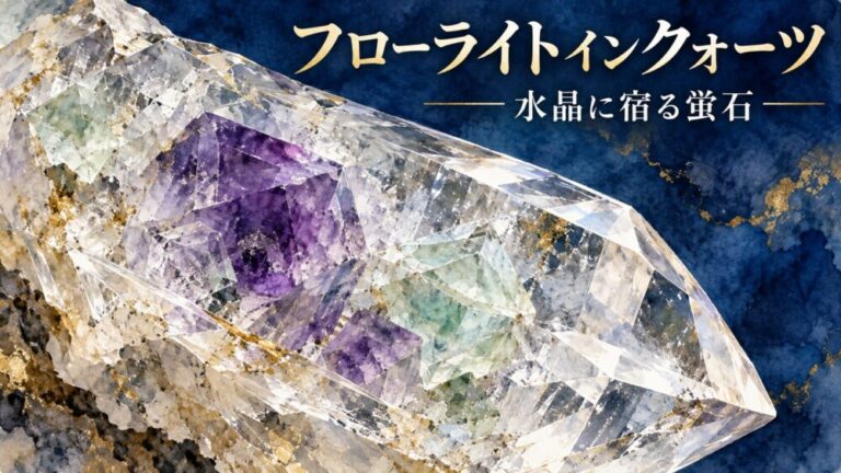 フローライトインクォーツ効果と意味！スピリチュアルや希少性を解説