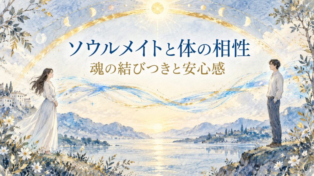 【魂の結合】ソウルメイトと体の相性が良すぎる理由!性エネルギー交流と体の関係のスピリチュアルな真実