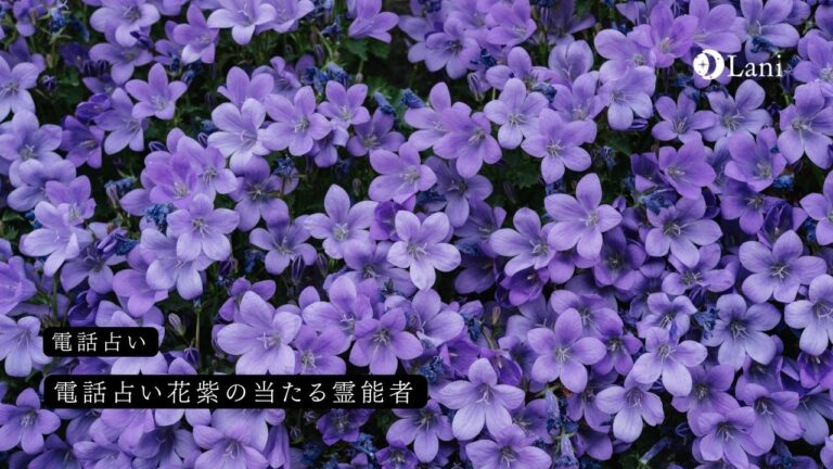 電話占い花紫の当たる霊能者10選!徹底比較