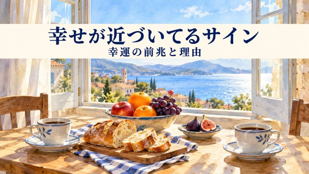 幸せが近づいてるサイン！幸運の前兆と周りが幸せになる本当の理由