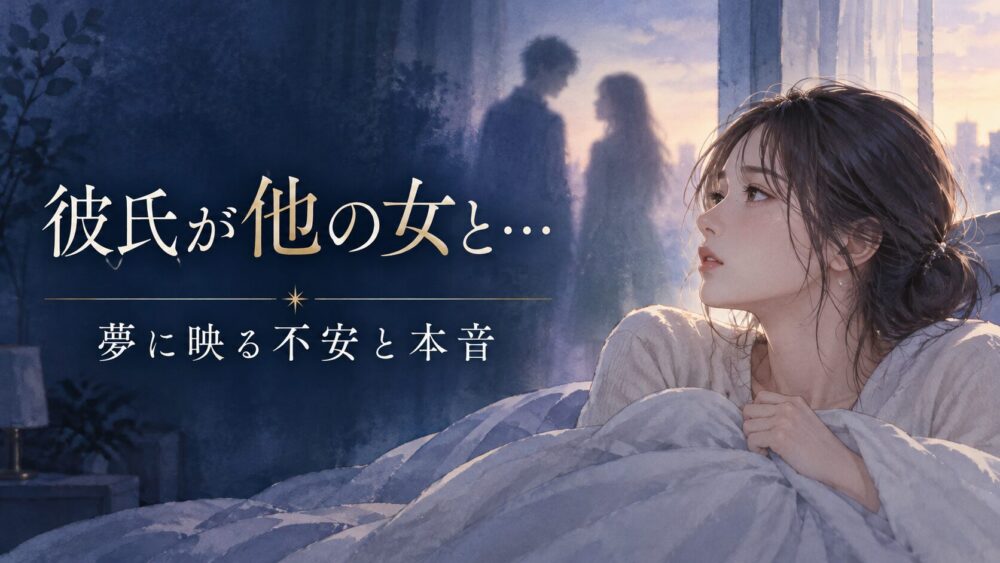 彼氏が他の女とエッチする夢の意味11選