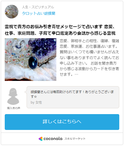 霊視で貴方のお悩み引き寄せメッセージで占います  恋愛、仕事、家庭問題、子育て辛口鑑定あり会話から感じる霊視