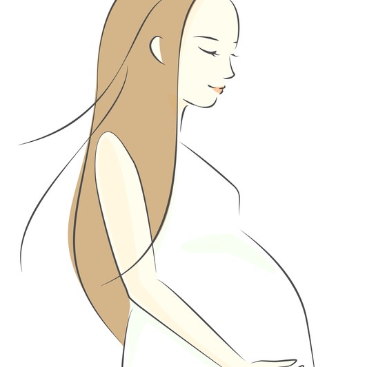 妊婦、妊娠、臨月
