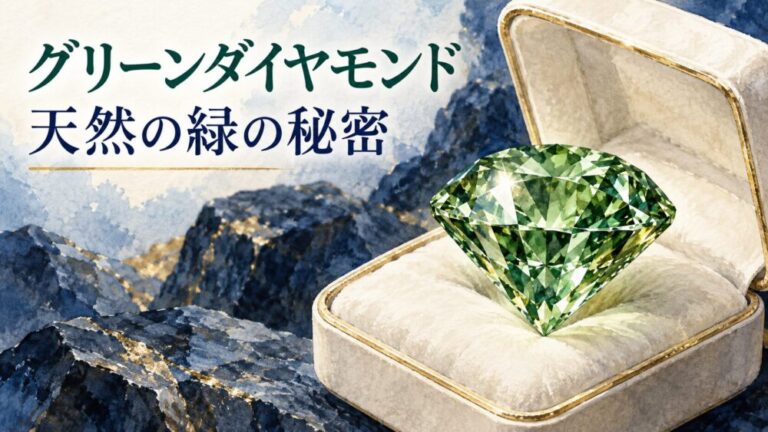 グリーンダイヤモンド効果と石言葉！放射線や天然違い・意味を解説