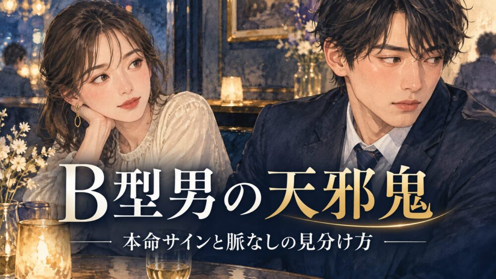 B型男が本命に見せる「天邪鬼」な心理とは？本気と脈なしの見分け方＆賢い返し方
